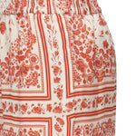 Pantaloni in seta con stampa FR6494 AVA1F0D4T FENDI 