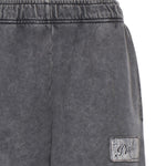 Pantaloni joggers in felpa con logo 105508 A33MK10 PINKO 