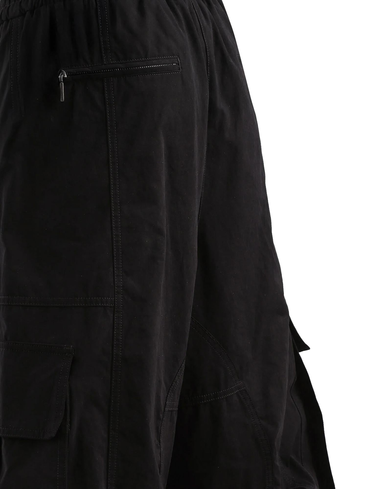 Pantaloni cargo in faille cerata FTDEHT HUMS8N0000 DOLCE & GABBANA 