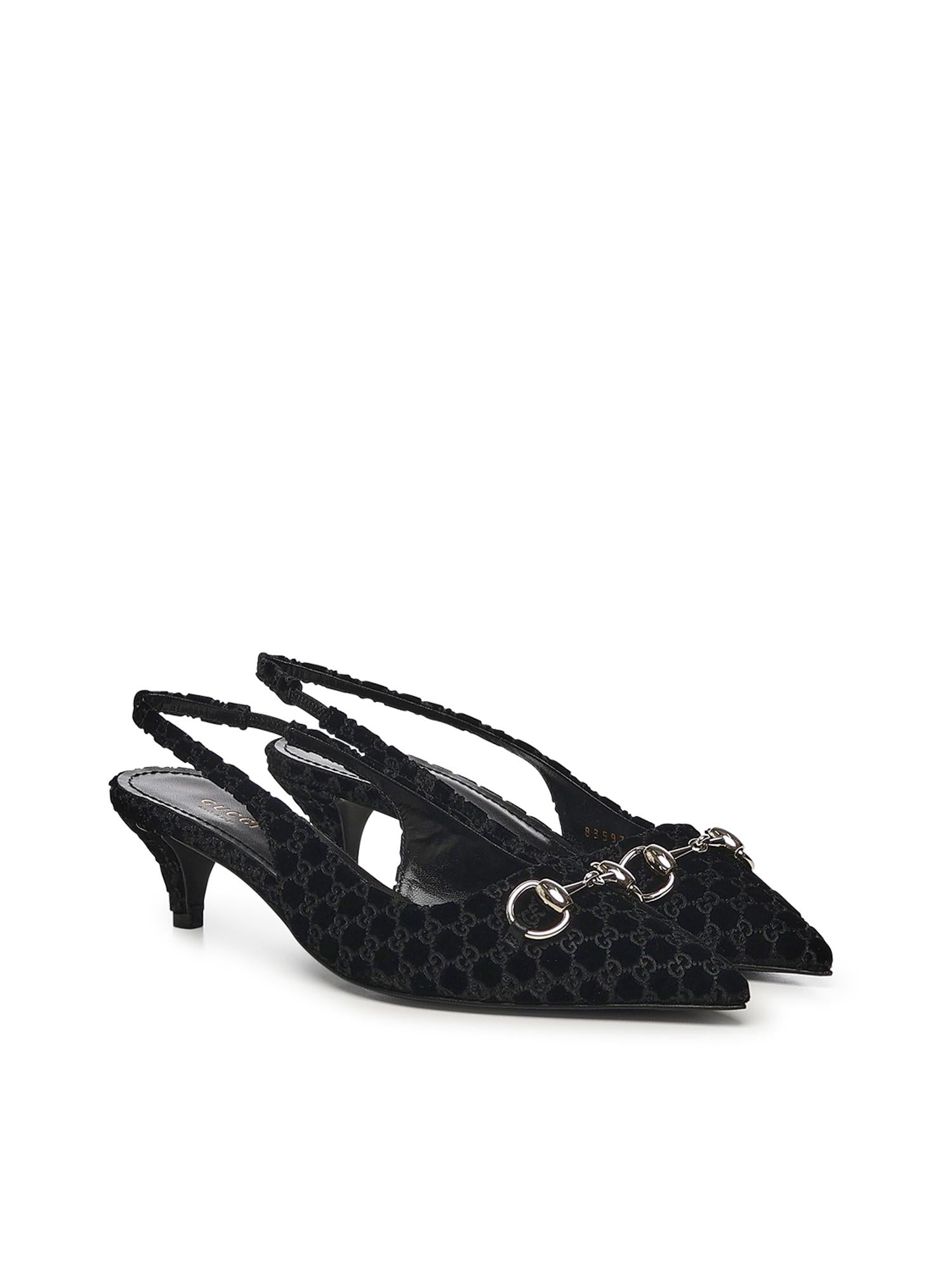 Décolleté slingback con Morsetto 835978 FAETG1000 GUCCI 