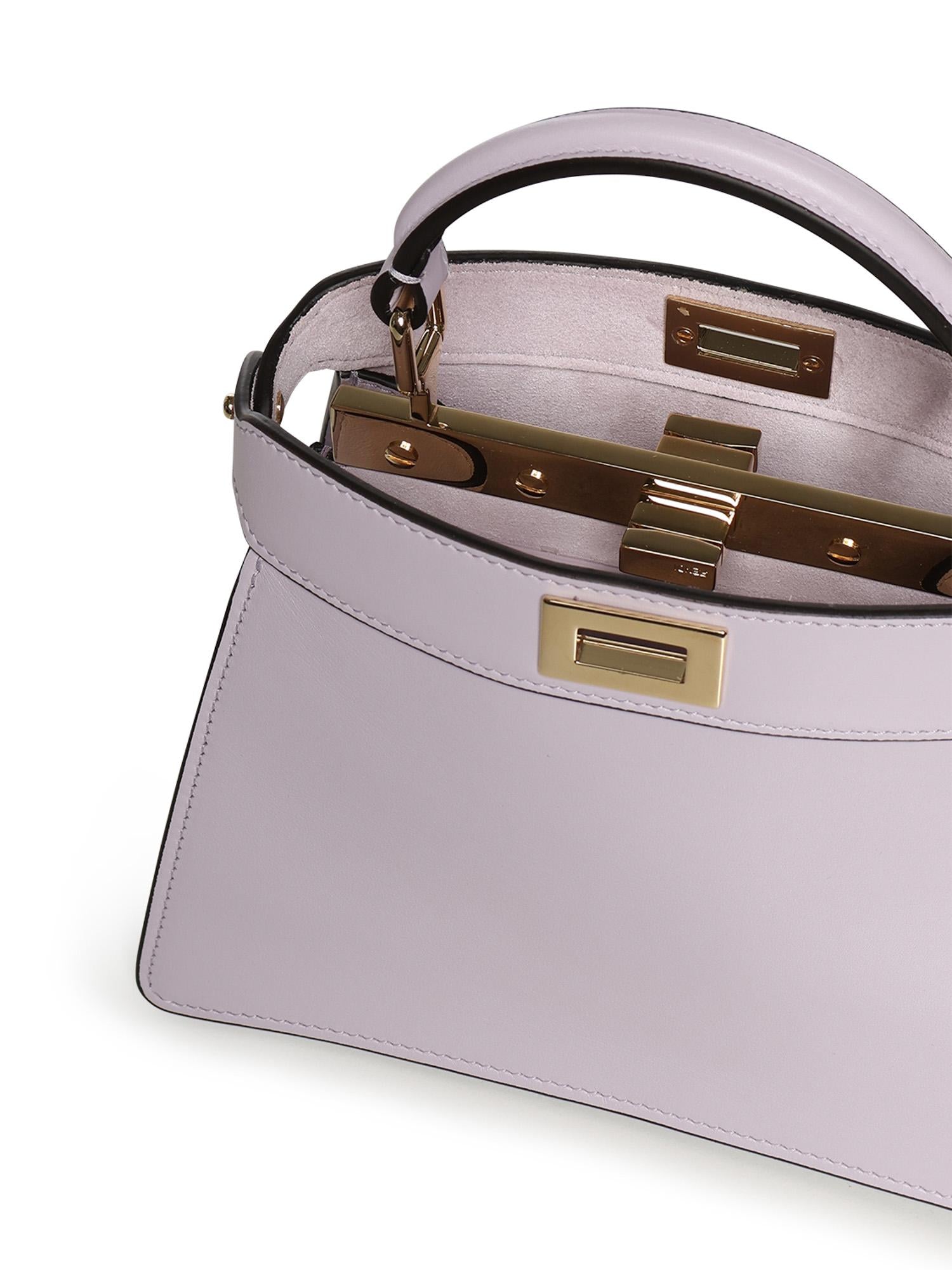 Borsa Peekaboo ISeeU Petite in pelle 8BN335 AWQ0F1BZE FENDI 