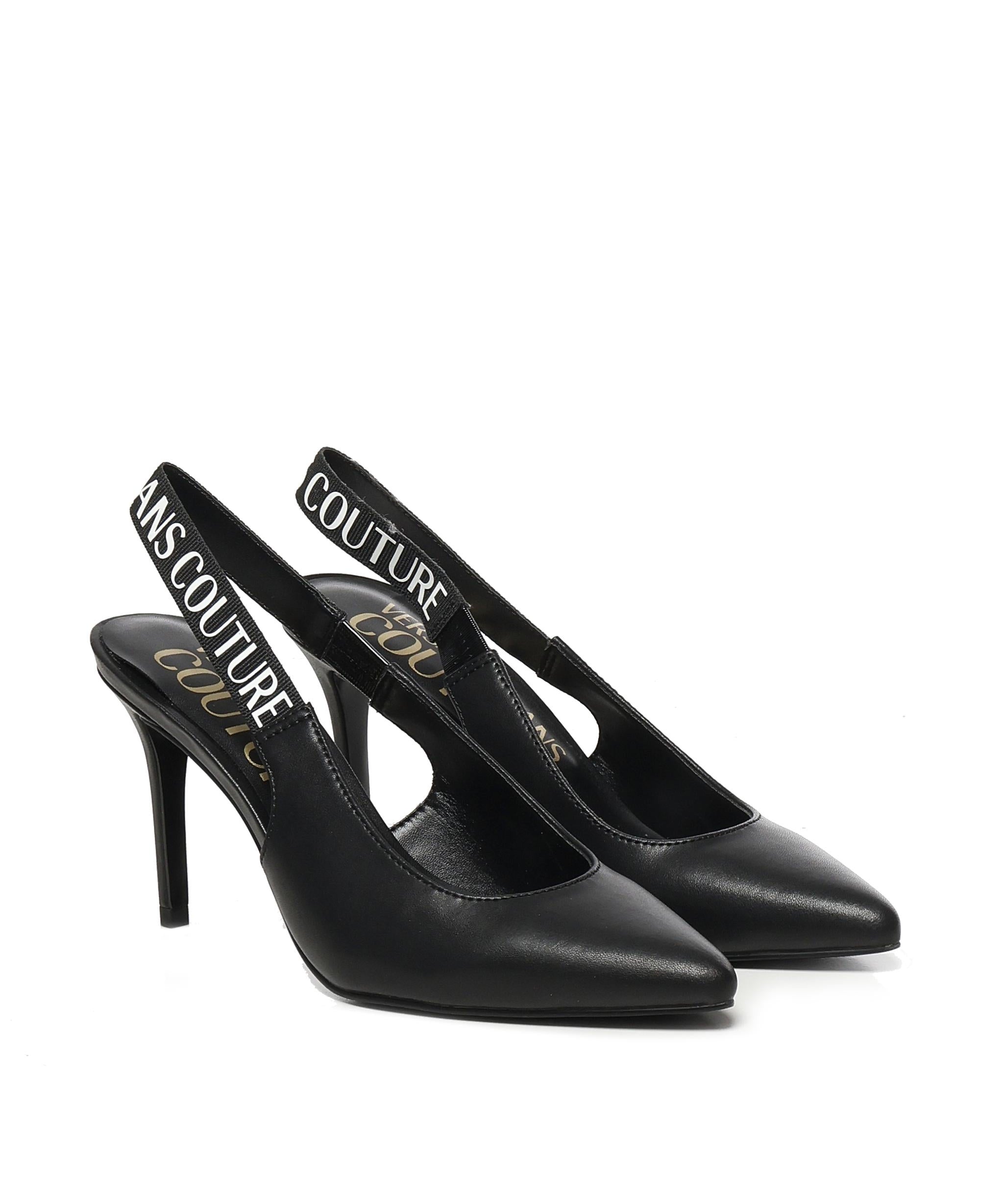 Slingback con logo 78VA3S52 ZPS62899 VERSACE JEANS COUTURE 