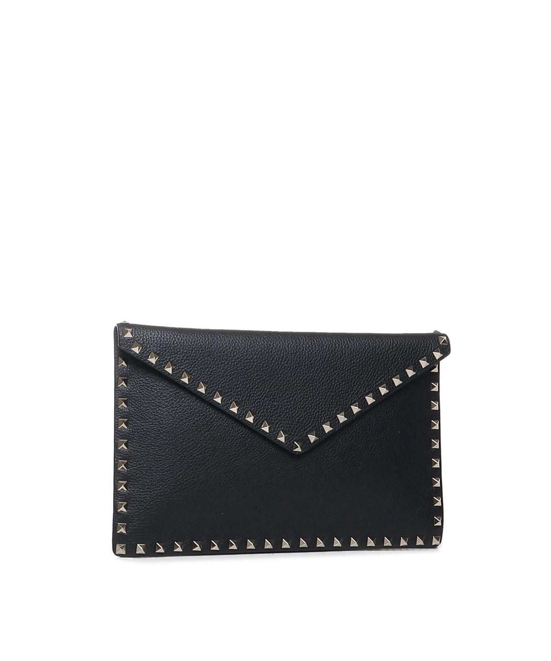 Pouch Rockstud in vitello granato 8W2P0P56 VSH0NO VALENTINO GARAVANI 