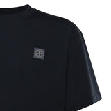 T-shirt con patch Compass in jersey di cotone L1S152100027 S0013V0020 STONE ISLAND 