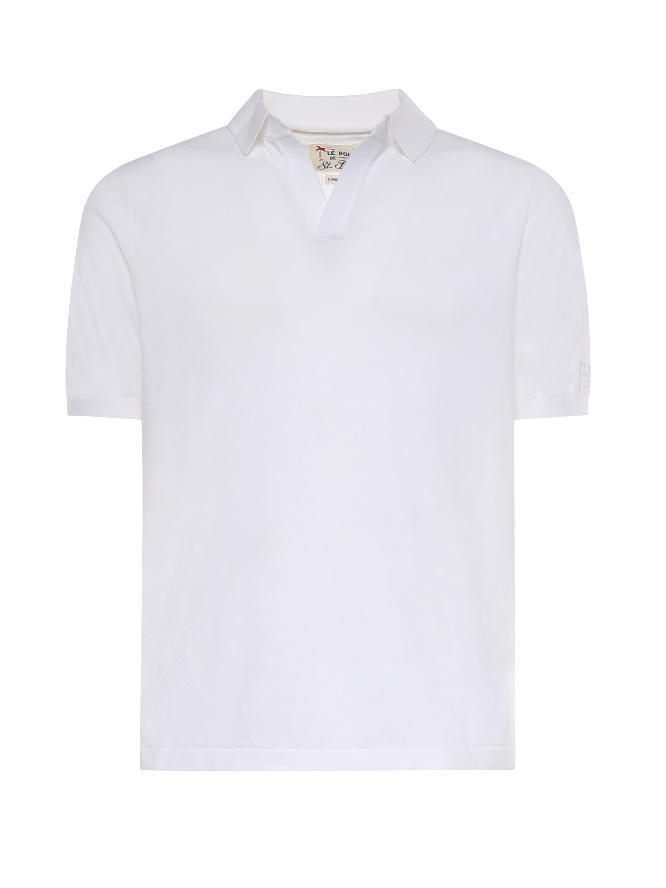 Polo in maglia Sloan SLO0001 00100L MC2 SAINT BARTH 