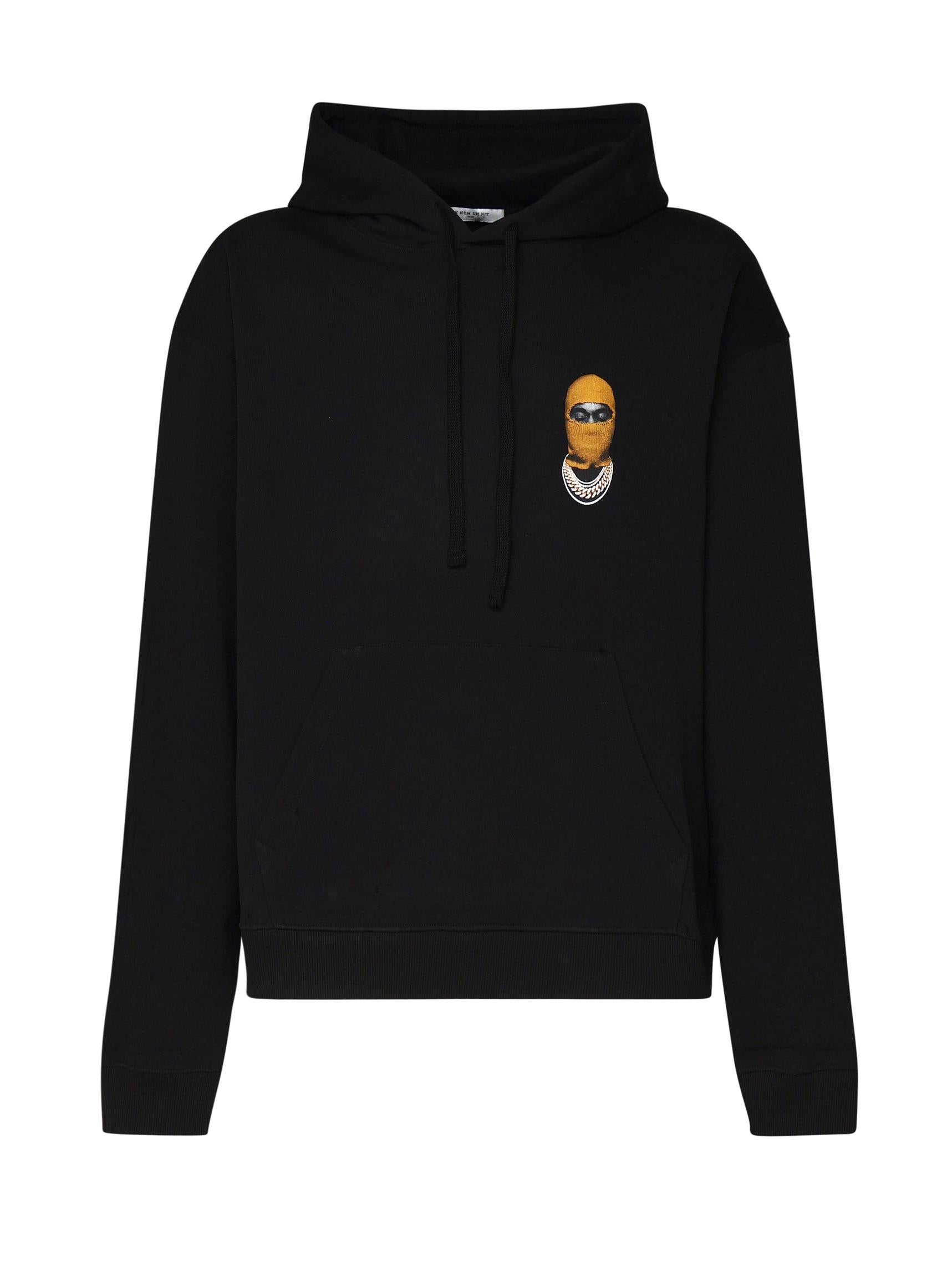 Hoodie small mask print NUW24268 009 IH NOM UH NIT 