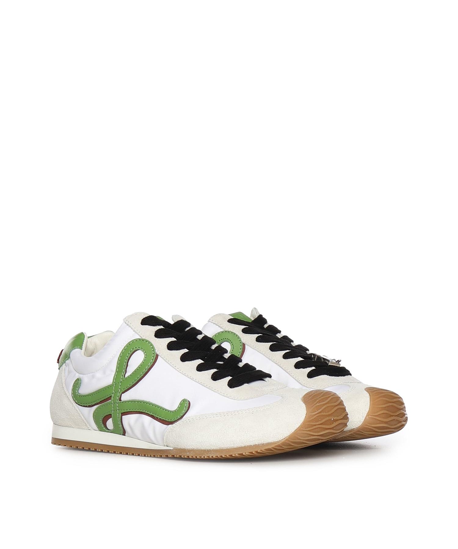 Sneaker Ballet Runner 2.0 in nylon e pelle di vitello LBR2282X31 7918 LOEWE 