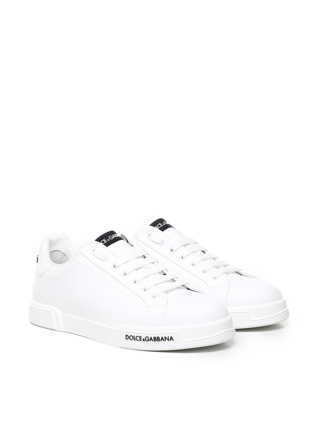 Sneakers Portofino in pelle CS2213 AA33580001 DOLCE & GABBANA 
