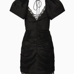 Mini abito Singrid CD3605 BLACK FOR LOVE & LEMONS 