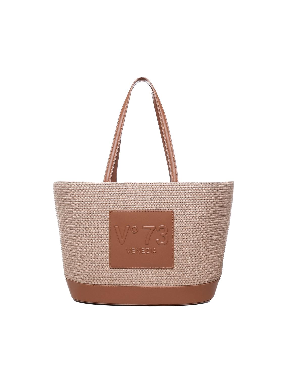 Borsa shopping Cat 73BS7OG01 CATNATURALE/CUOIO V° 73 