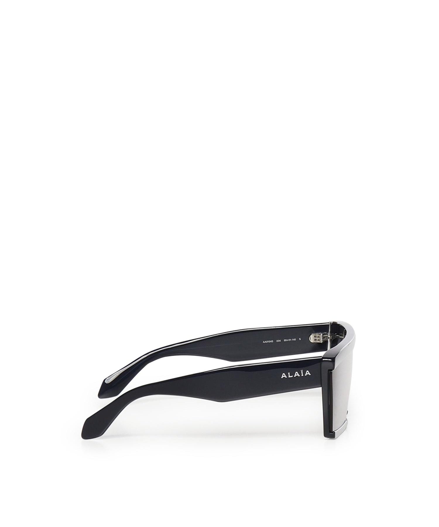 Occhiali da sole rettangolari in acetato AA0104S004  ALAIA 