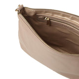 Borsa a spalla con logo BIBP9FA01 TAUPE BIASIA 