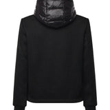 Giubbino con cappuccio e logo MK9940039 NERO MARKUP 