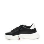 Sneakers Nemesis in nappa NEMESIS2 TRIPLEBLACK/WHITE GIULIANO GALIANO 