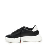 Sneakers Nemesis in nappa NEMESIS2 TRIPLEBLACK/WHITE GIULIANO GALIANO 