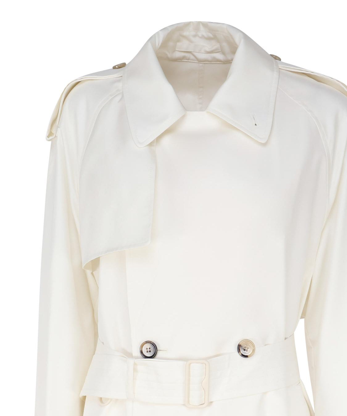 Trench lungo in pura seta 8086313 .B9352 BURBERRY 