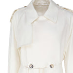Trench lungo in pura seta 8086313 .B9352 BURBERRY 