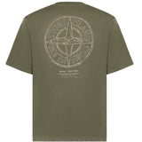 T-shirt con stampa 'Stone' L1S152100001 S0285V005G STONE ISLAND 