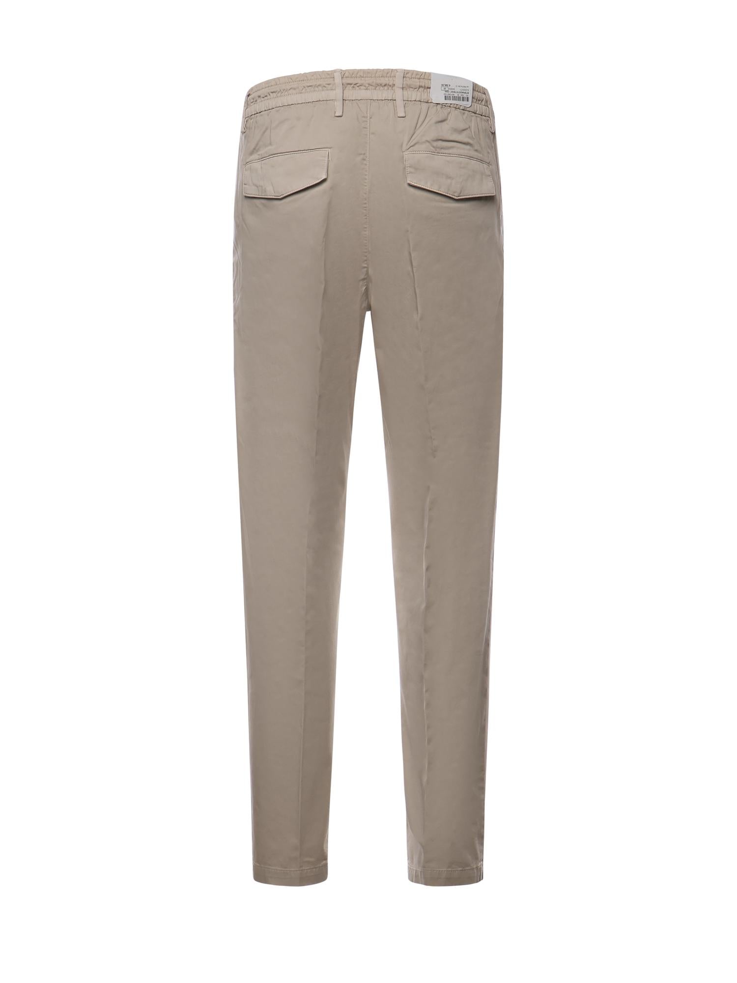 Pantaloni in cotone<BR/> M75PANG03TET0K007 02NN ELEVENTY 