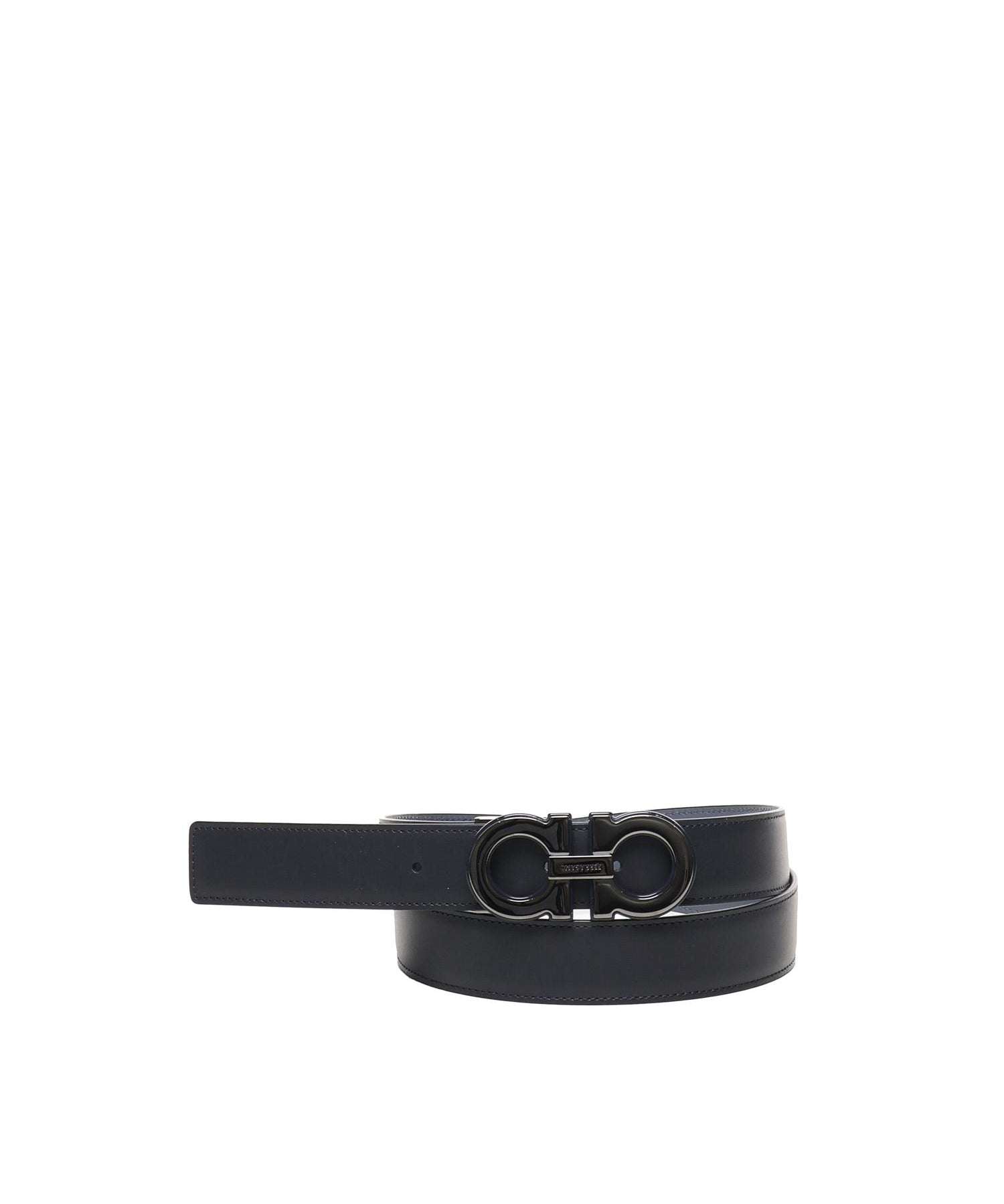Cintura Gancini reversibile 670460 786315002 FERRAGAMO 