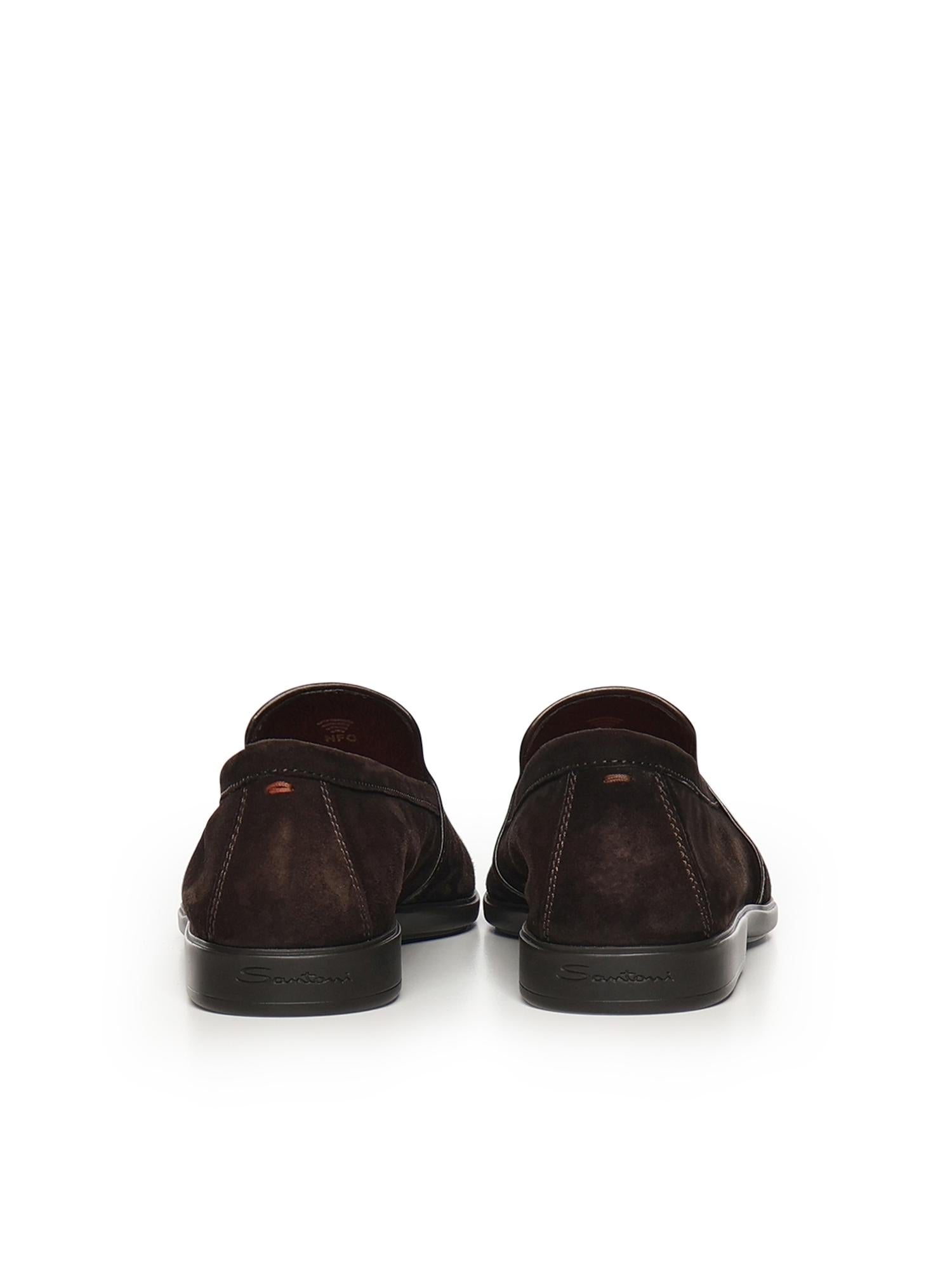 Mocassini in suede MGAR18829SMOS EAAT60 SANTONI 