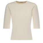 Maglia con logo lettering 2611361098600 001 MAX MARA 