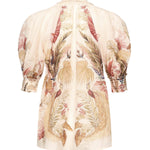 Camicia Ascension in ramié 4556TSS253 CRMPLMFLO ZIMMERMANN 