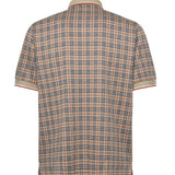 Polo in misto cotone Check 8119561 B9368 BURBERRY 