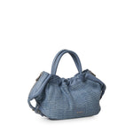 Borsa Ruffle con logo BIBP9E702P DENIM BIASIA 