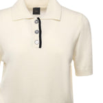 Maglia stile polo con logo 105450 A2Q9Z13 PINKO 