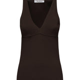 Top smanicato in viscosa 2511361313600 010 MAX MARA 