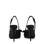 Slingback Mun in raso CG0844 A3I648B956 DOLCE & GABBANA 
