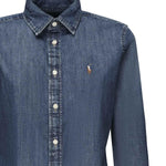 Camicia in denim con logo 211969458 001 POLO RALPH LAUREN 