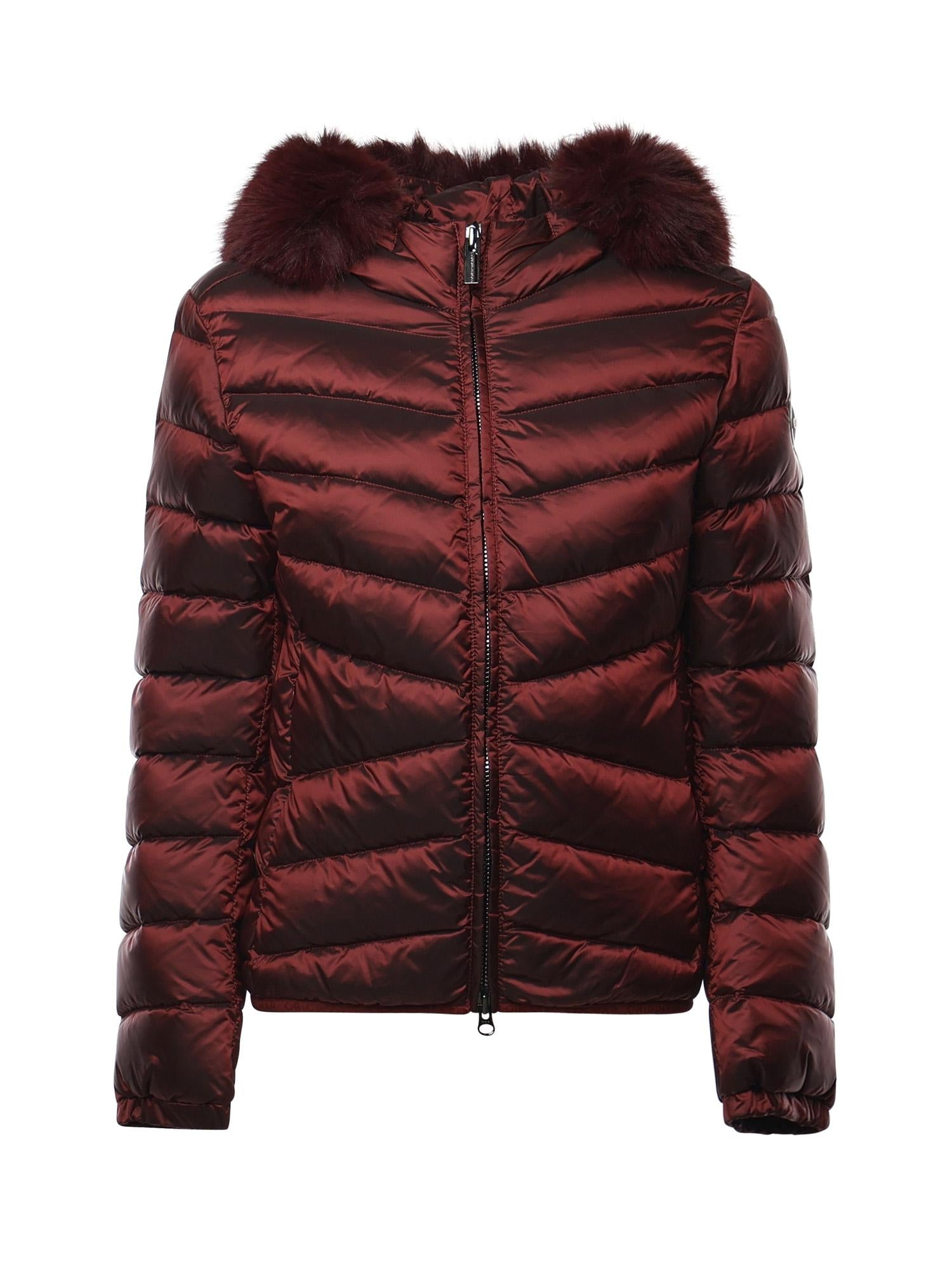 Piumino trapuntato con pelliccia sintetica<BR/> 2219E 2YO44 COLMAR ORIGINALS 