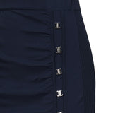 Gonna lunga in maglia con gancetti 104726 A2F0G82 PINKO 