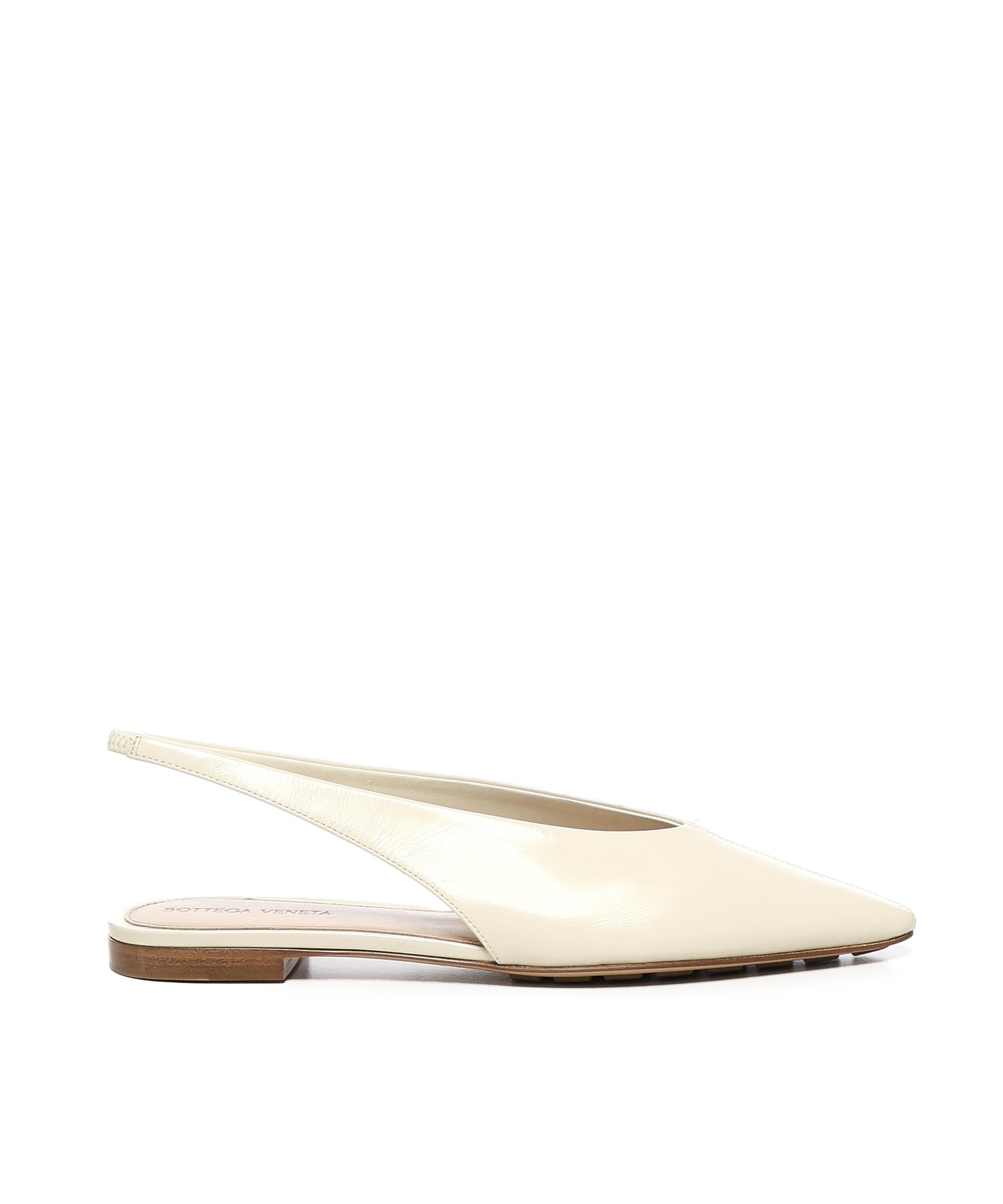 Ballerine slingback Sofia in pelle di vitello lucida 827702 V3H909031 BOTTEGA VENETA 