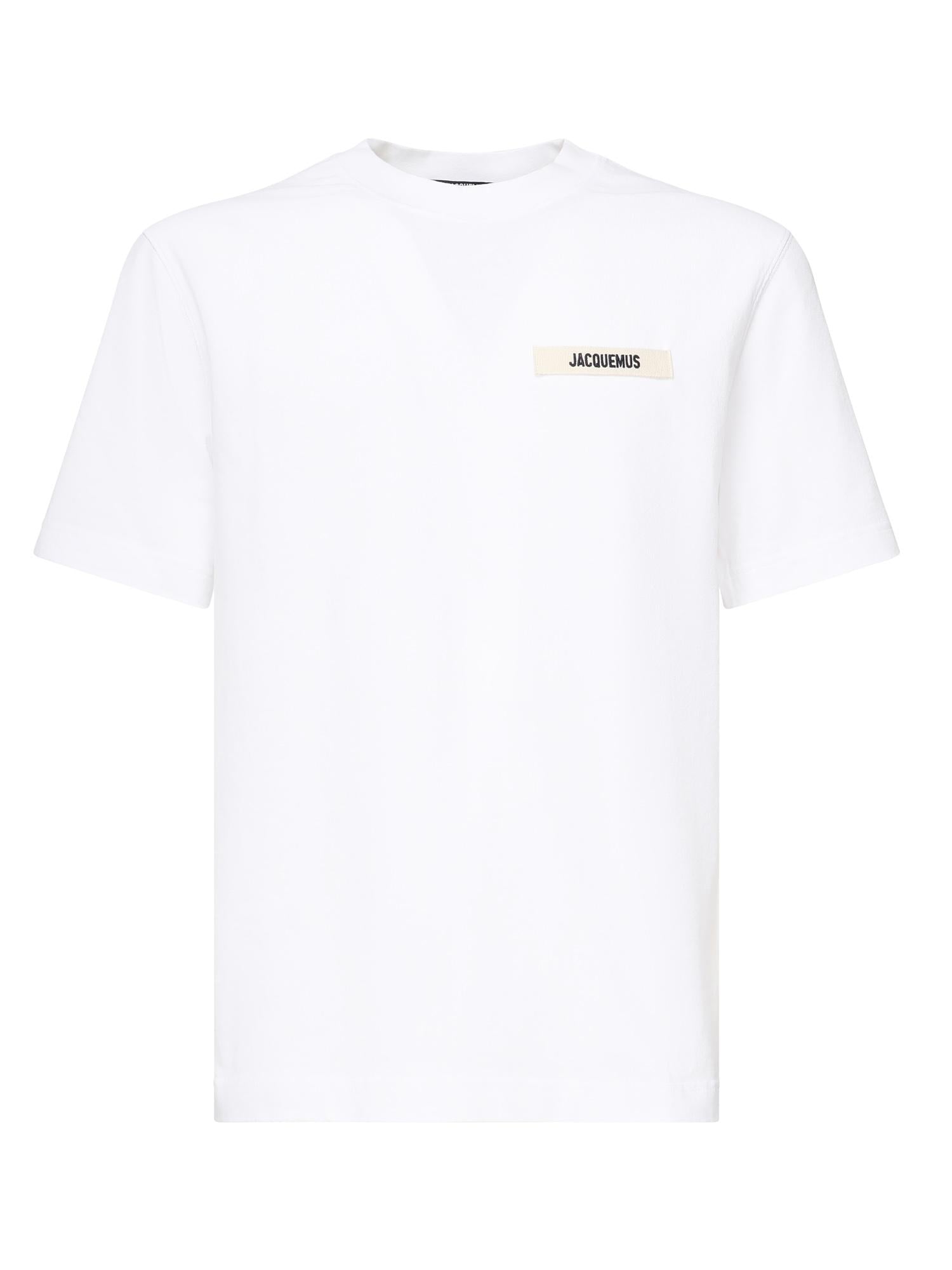 T-shirt le t-shirt gros-grain 25HTSM00133AJ00226 100 JACQUEMUS 