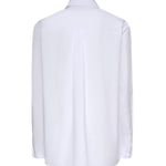 Camicia boxy in popeline 106248 A32LZ04 PINKO 