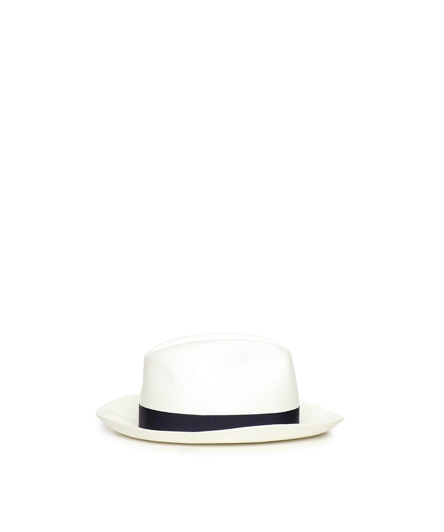 Cappello Federico Panama con logo 140338 01C0 BORSALINO 