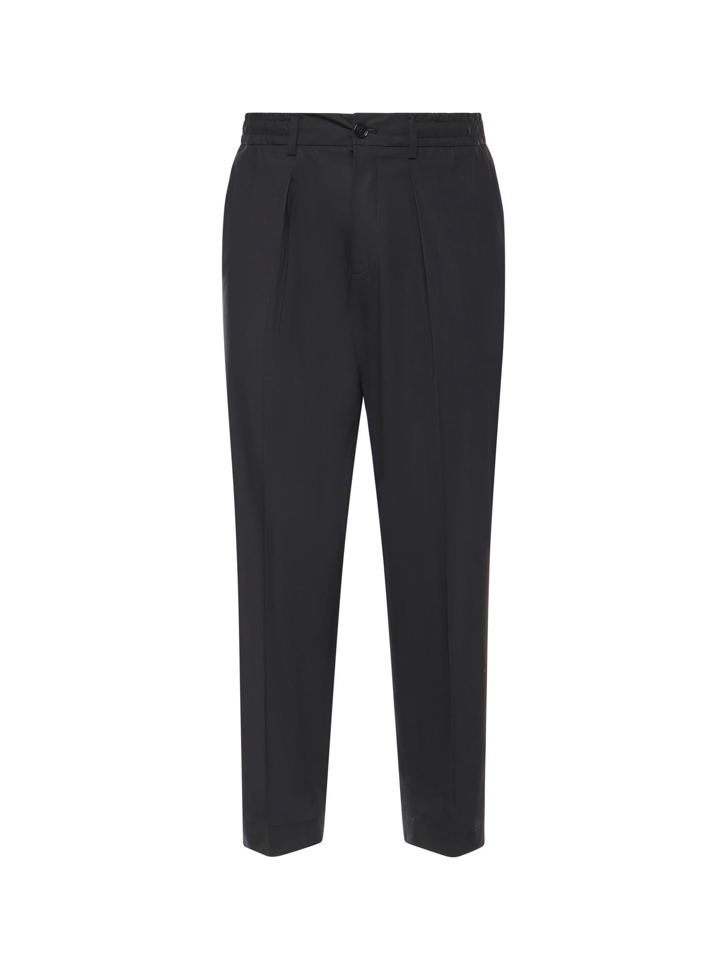 Pantaloni Dominique in cotone stretch DOMINIQUE STSCNERO BE ABLE 