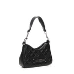 Borsa trapuntata con logo<BR/> JC4152PP1MLA0 00B LOVE MOSCHINO 