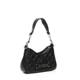 Borsa trapuntata con logo<BR/> JC4152PP1MLA0 00B LOVE MOSCHINO 