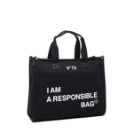 Borsa tote Responsability in cotone 73BS6AF01 RESPONSIBILITY BISNERO V° 73 