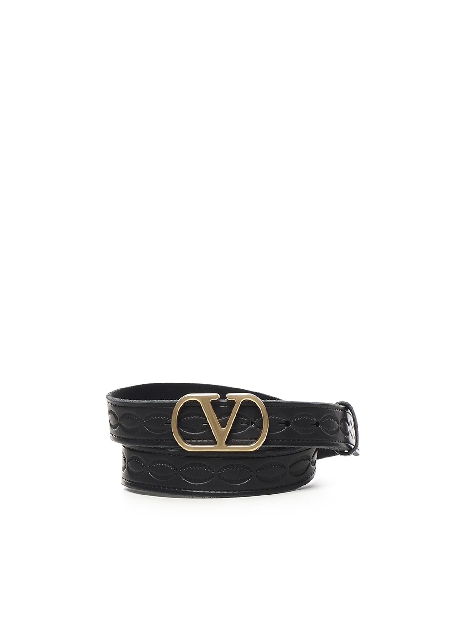 Cintura Vlogo Singature in pelle 7Y2T0SM3 ZIM0NO VALENTINO GARAVANI 