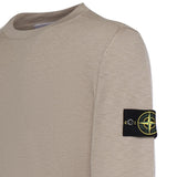 Maglione in cotone e nylon con logo<BR/> L1S155100052 S00B0V009A STONE ISLAND 