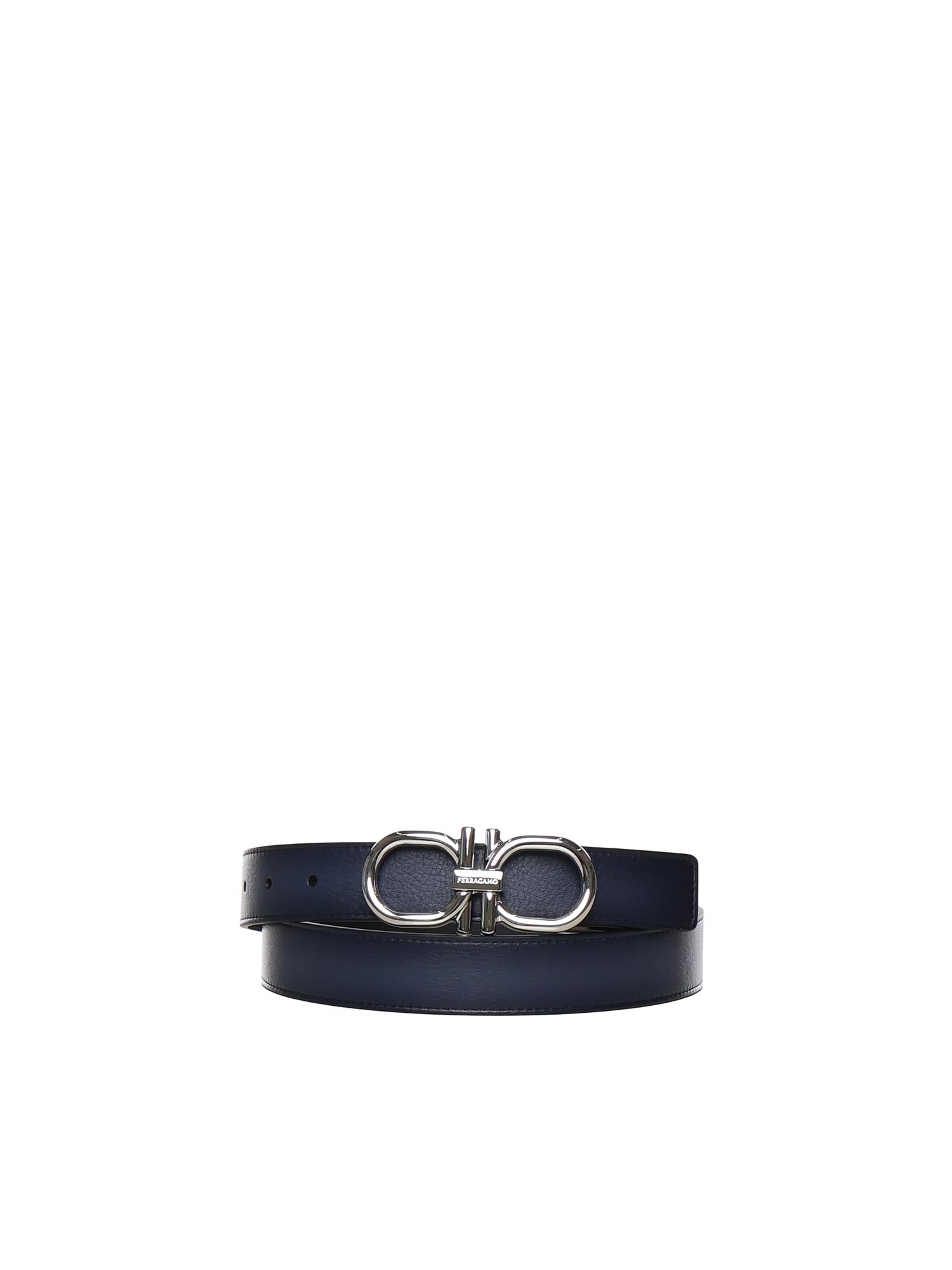 Cintura Gancini in pelle 670642 790942001 FERRAGAMO 
