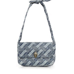 Borsa a spalla Kensington Knot 5586988669 DENIM/DENIM KURT GEIGER 