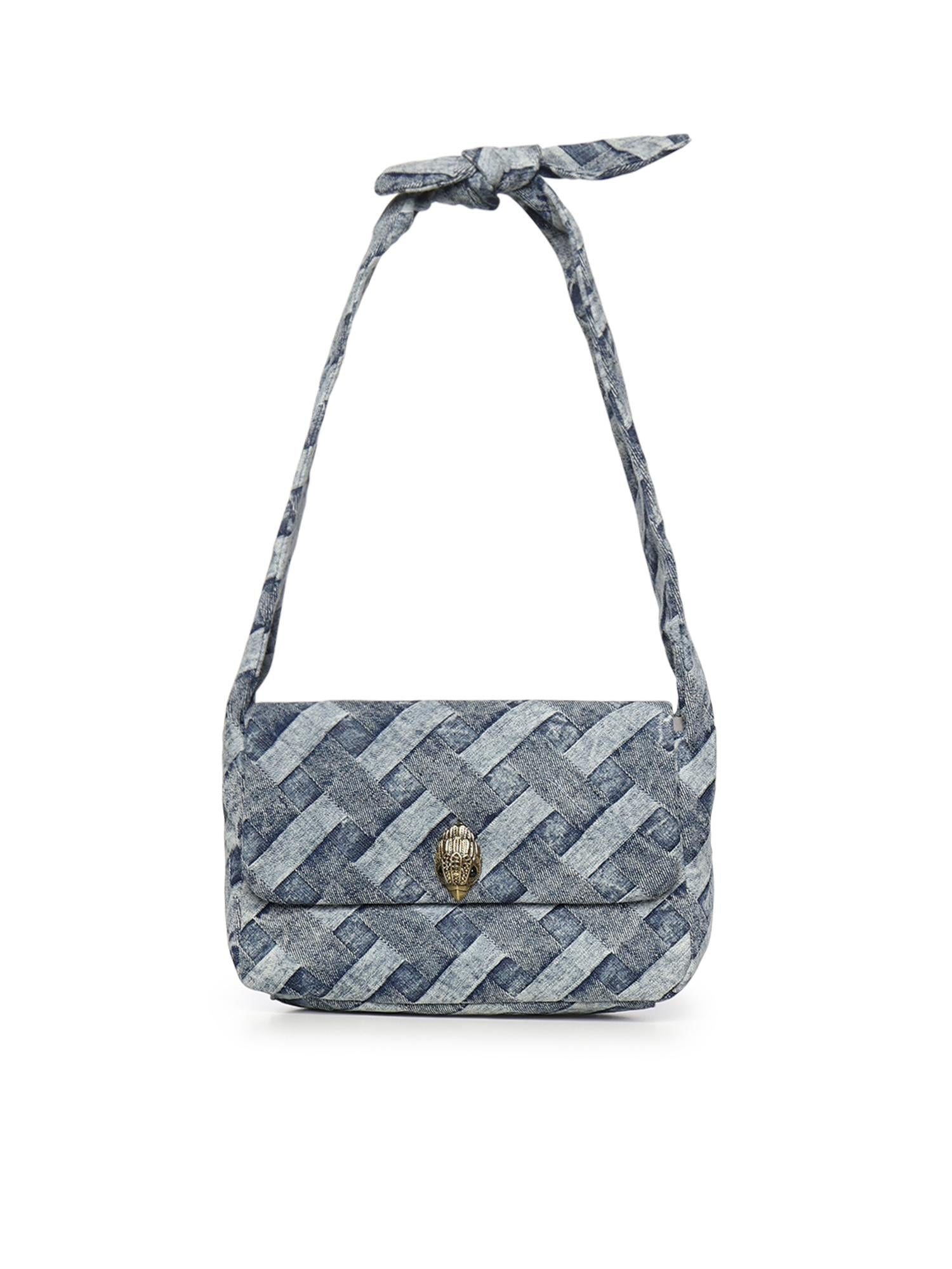 Borsa a spalla Kensington Knot 5586988669 DENIM/DENIM KURT GEIGER 