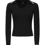 Maglia stile polo con logo 105418 A2PSZ99 PINKO 