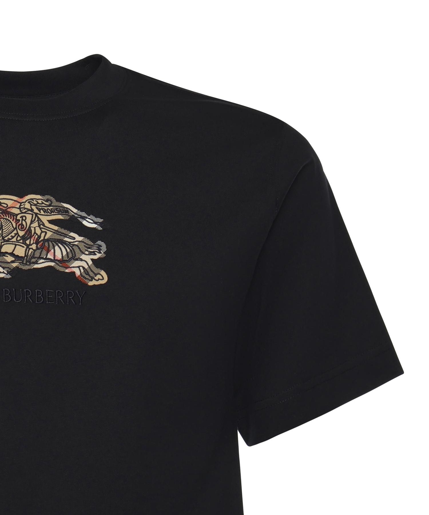 T-shirt Check in cotone 8116169 A1189 BURBERRY 